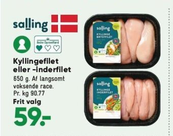 Bilka Kyllingefilet eller - Inderfilet tilbud