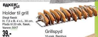 Harald Nyborg Holder til grill tilbud