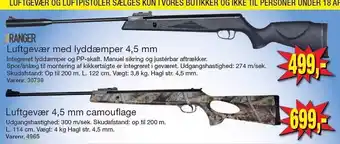 Harald Nyborg Diverse luftgevær tilbud