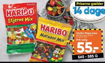 Bilka Haribo Mega Pose tilbud