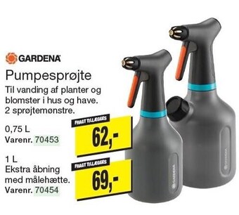 Harald Nyborg Pumpesprøjte tilbud