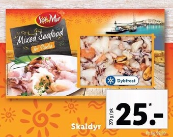 Lidl Skaldyr tilbud