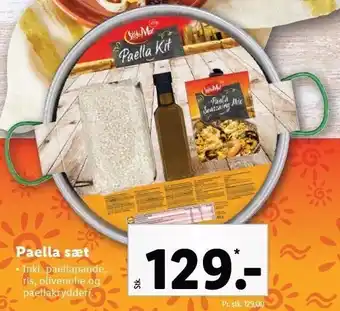 Lidl Paella sæt tilbud