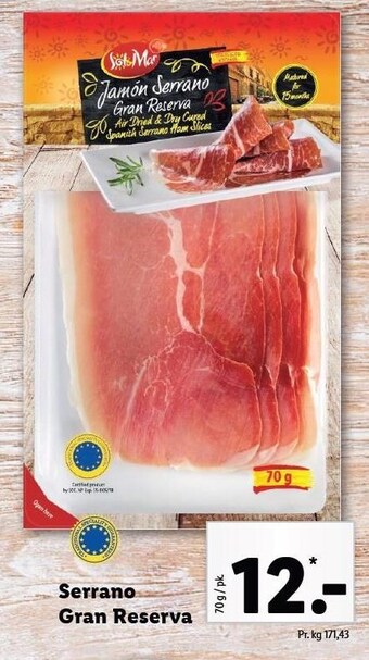Lidl Serrano gran reserva tilbud