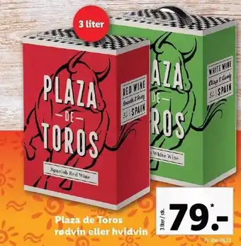 Plaza de toros rødvin eller hvidvin