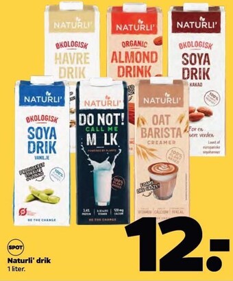 Netto Naturli' drik tilbud