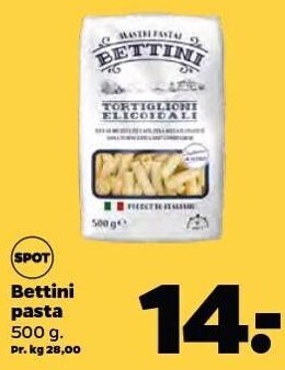 Netto Bettini pasta tilbud