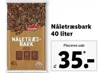 Nåletræsbark 40 liter