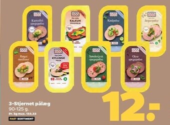 Netto 3-stjernet pålæg tilbud