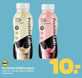 Netto Proteinlab drikkeyoghurt tilbud