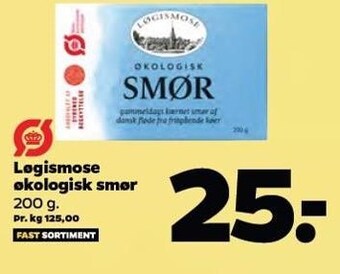 Netto Løgismose økologisk smør tilbud