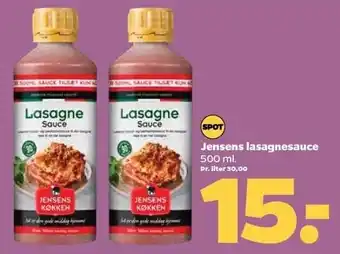 Netto Jensens lasagnesauce tilbud