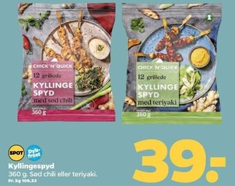 Netto Kyllingespyd tilbud