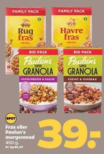 Fras eller paulun's morgenmad