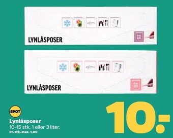 Lynlåsposer