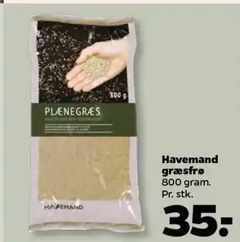 Netto Havemand græsfrø tilbud
