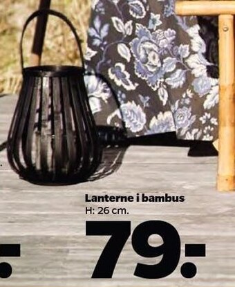 Lanterne i bambus