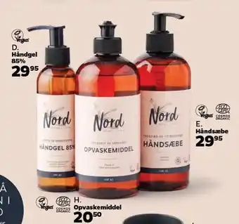 Netto Håndgel, håndsæbe el. opvaskemiddel tilbud