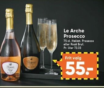 Bilka Le Arche Prosecco tilbud