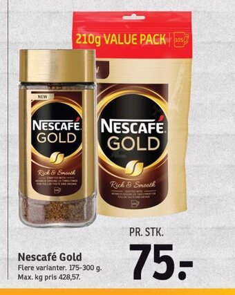 SPAR Nescafé Gold tilbud