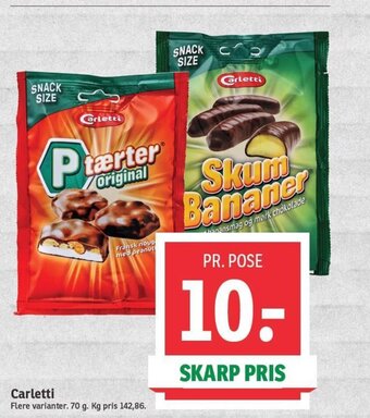 SPAR Carletti tilbud