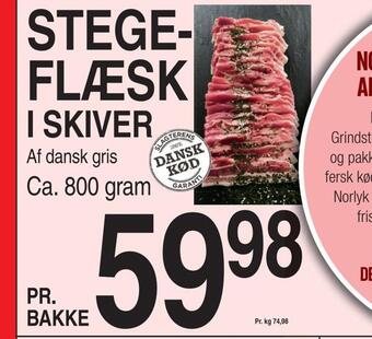 Stegeflæsk