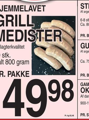 ABC Lavpris Grill medister tilbud