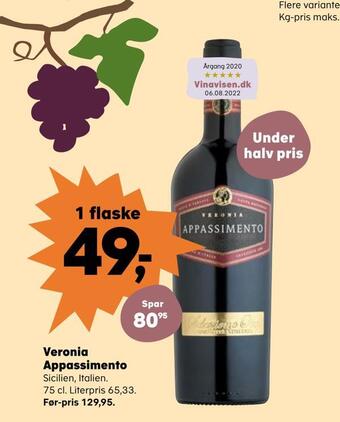 Kvickly Veronia appassimento tilbud