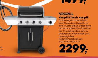 Kvickly Nexgrill classic gasgrill tilbud