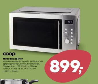 Mikroovn 25 liter