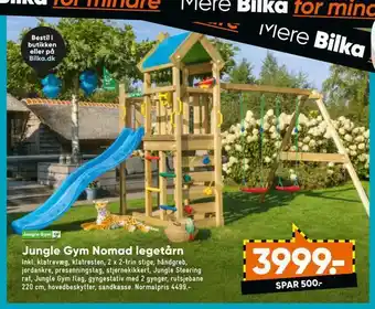 Bilka Jungle gym nomad legetårn tilbud