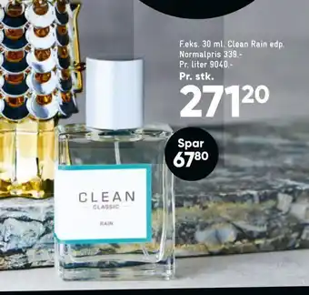 Bilka 30 ml. clean rain edp tilbud