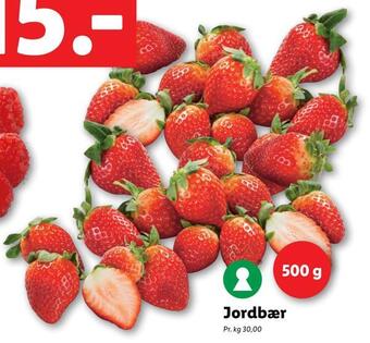 Lidl Jordbær tilbud