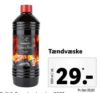 Lidl Tændvæske tilbud