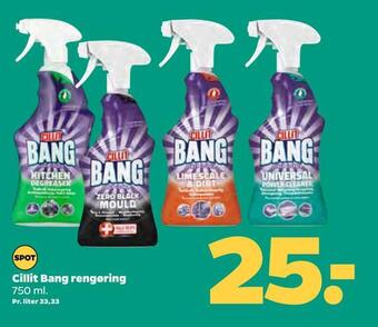 Cillit bang rengøring