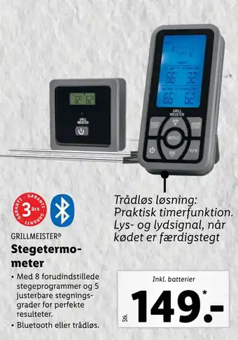 Lidl Stegetermometer tilbud