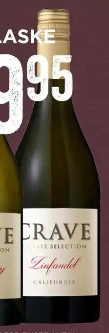MENY Crave zinfandel lodi tilbud