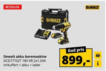 10-4 Byggecenter Dewalt boremaskine tilbud