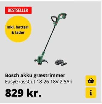 10-4 Byggecenter Bosch græstrimmer tilbud