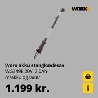 Worx professional kædesav