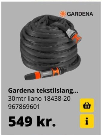 10-4 Byggecenter Gardena haveslange tilbud