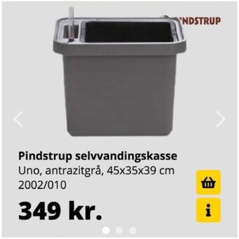 10-4 Byggecenter Pindstrup selvvandingskasse tilbud
