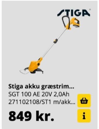 Stiga græstrimmer
