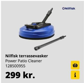 10-4 Byggecenter Nilfisk terrasserenser tilbud