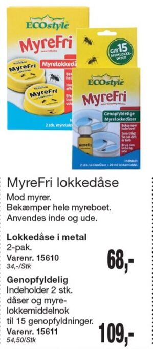 Harald Nyborg Myrefri myrelokkedåse tilbud