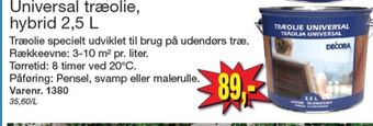 Harald Nyborg Decora træolie tilbud