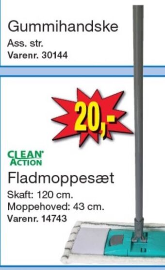 Harald Nyborg Clean action moppe tilbud