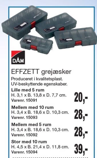Harald Nyborg Dam fisketilbehør tilbud