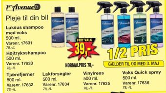 Harald Nyborg 1st avenue tjærefjerner tilbud