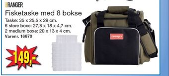 Harald Nyborg Max ranger fisketaske tilbud